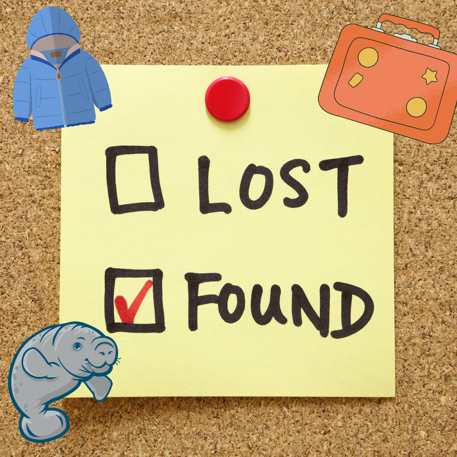  Lost & Found Sign