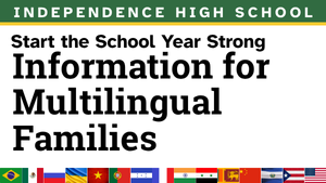  Information for Multilingual Families