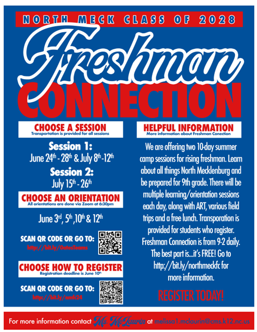 Freshman Connection Flyer
