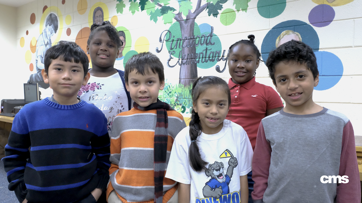  Students at Pinewood Elementary School