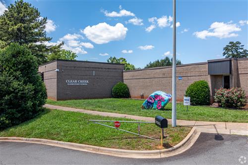 Front of Clear Creek building