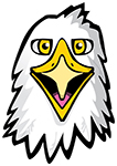 Eastover Elementary's Eagles mascot