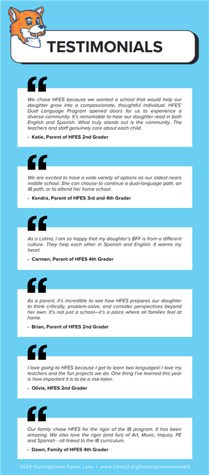 HFES Testimonials