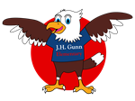 JH Gunn Eagles mascot logo