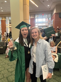 Alyssa at her high school graduation.