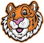 Sterling Elementary's tiger head mascot logo